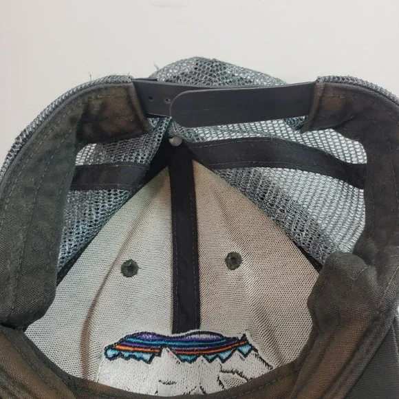 Patagonia Trucker Hats Mens Snap Back Mesh flaws - Picture 5 of 13